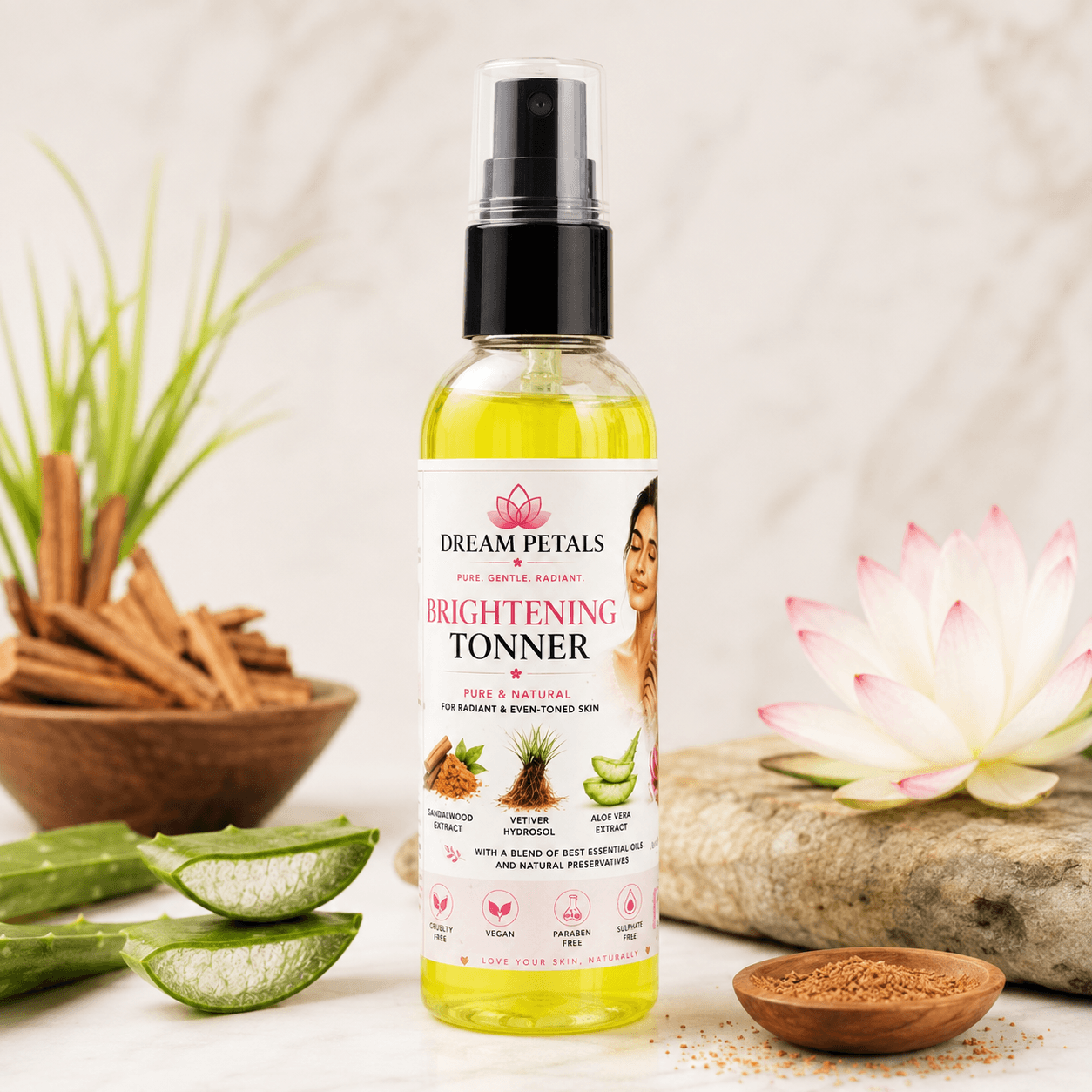 Dream Petals Brightening Tonner
