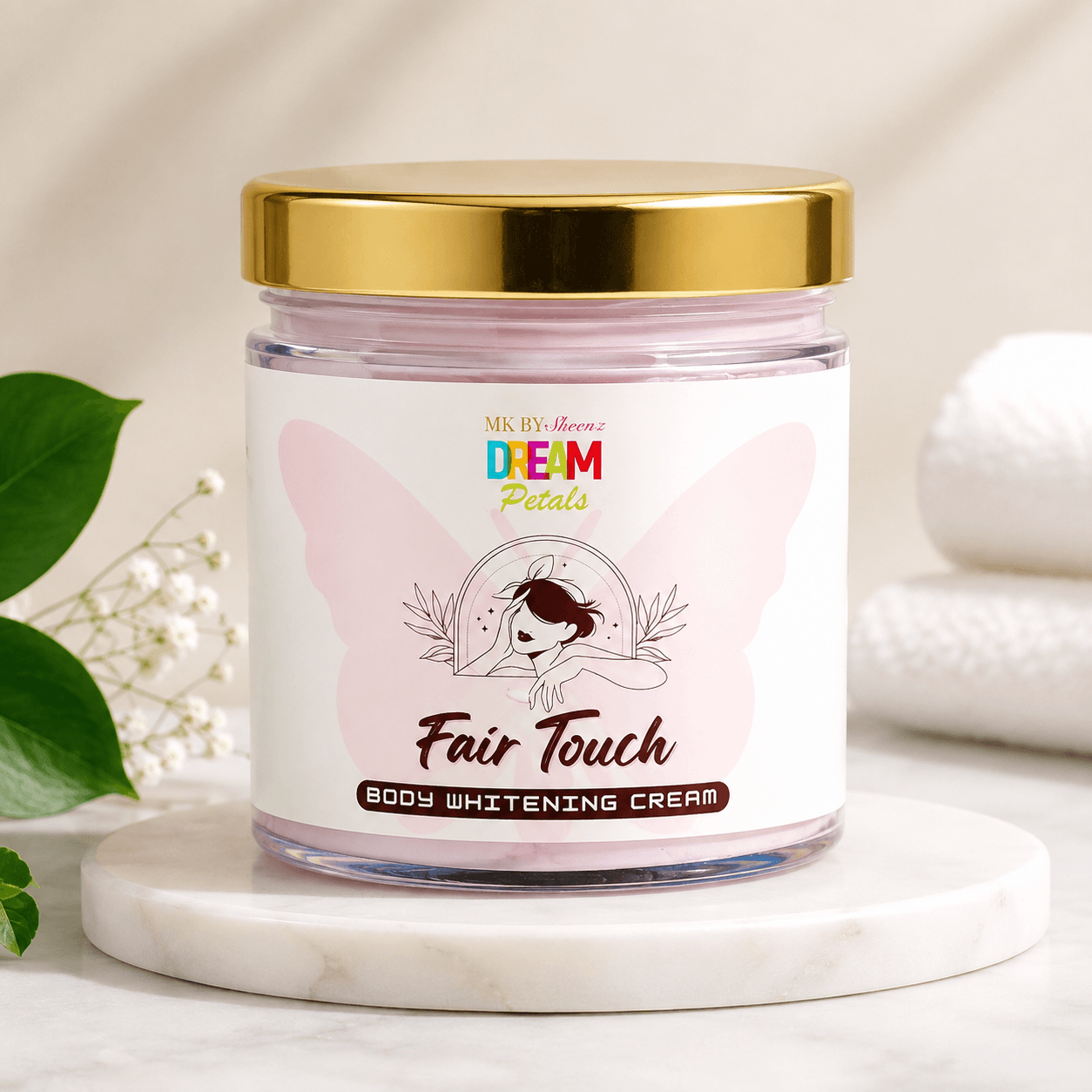 Dream Petals Fair Touch Body Whitening Cream